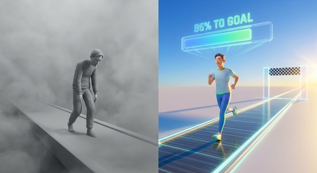 Visualizing the Invisible: Using Progress Bars for Long-Term Compliance
