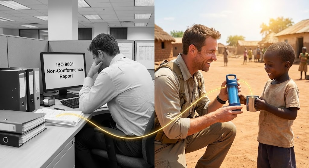 Saving the World, One Form at a Time: Injecting Epic Meaning into ISO 9001