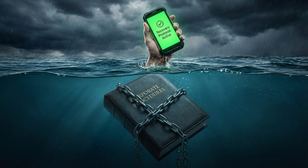 When the Water Rises, the Binder Sinks: Digitizing Resilience for Speed