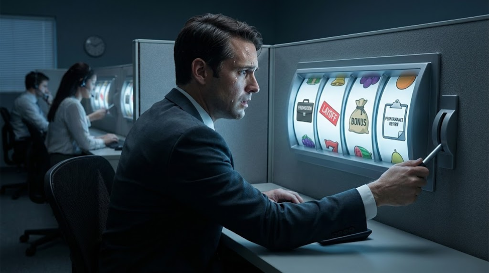 The Lottery of Work: When Unpredictability Breeds Anxiety