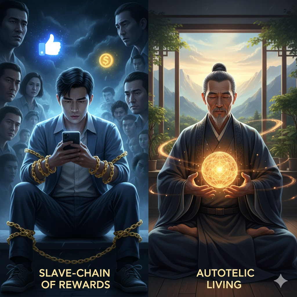 Autotelic Living — Breaking the Slave-Chain of Rewards